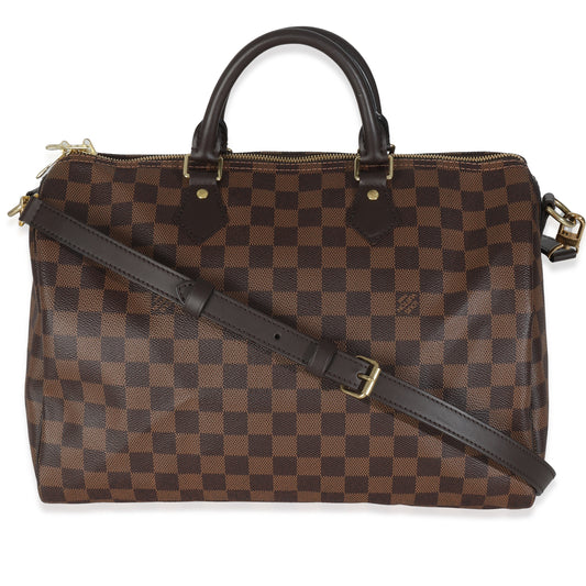 Louis Vuitton Damier Ebene Canvas Speedy Bandouliere 35