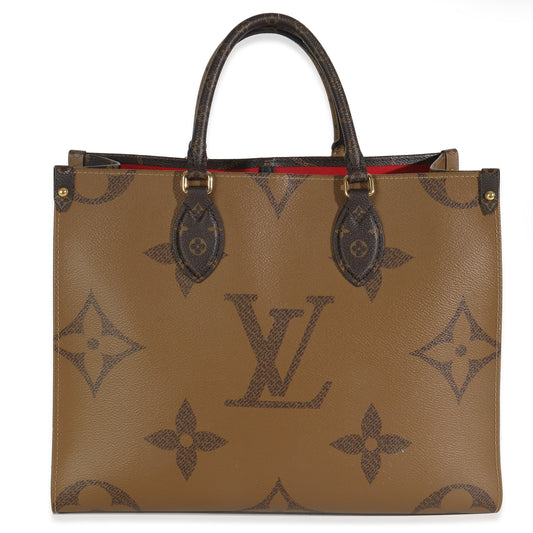 Louis Vuitton Giant Monogram Reverse Canvas Onthego MM