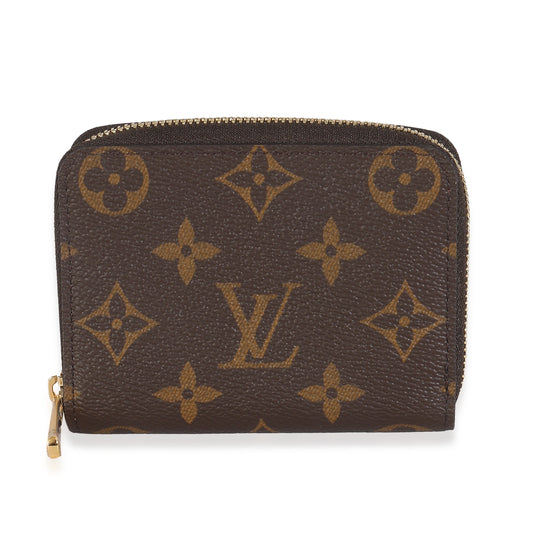 Louis Vuitton Monogram Canvas Zippy Coin Purse