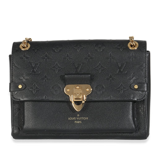 Louis Vuitton Black Monogram Empreinte Vavin PM