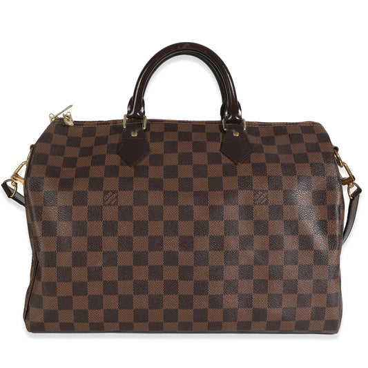 Louis Vuitton Damier Ebene Canvas Speedy Bandouliere 35