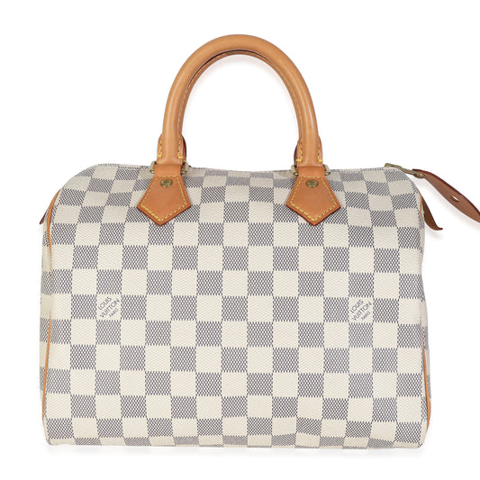 Louis Vuitton Damier Azur Canvas Speedy 25