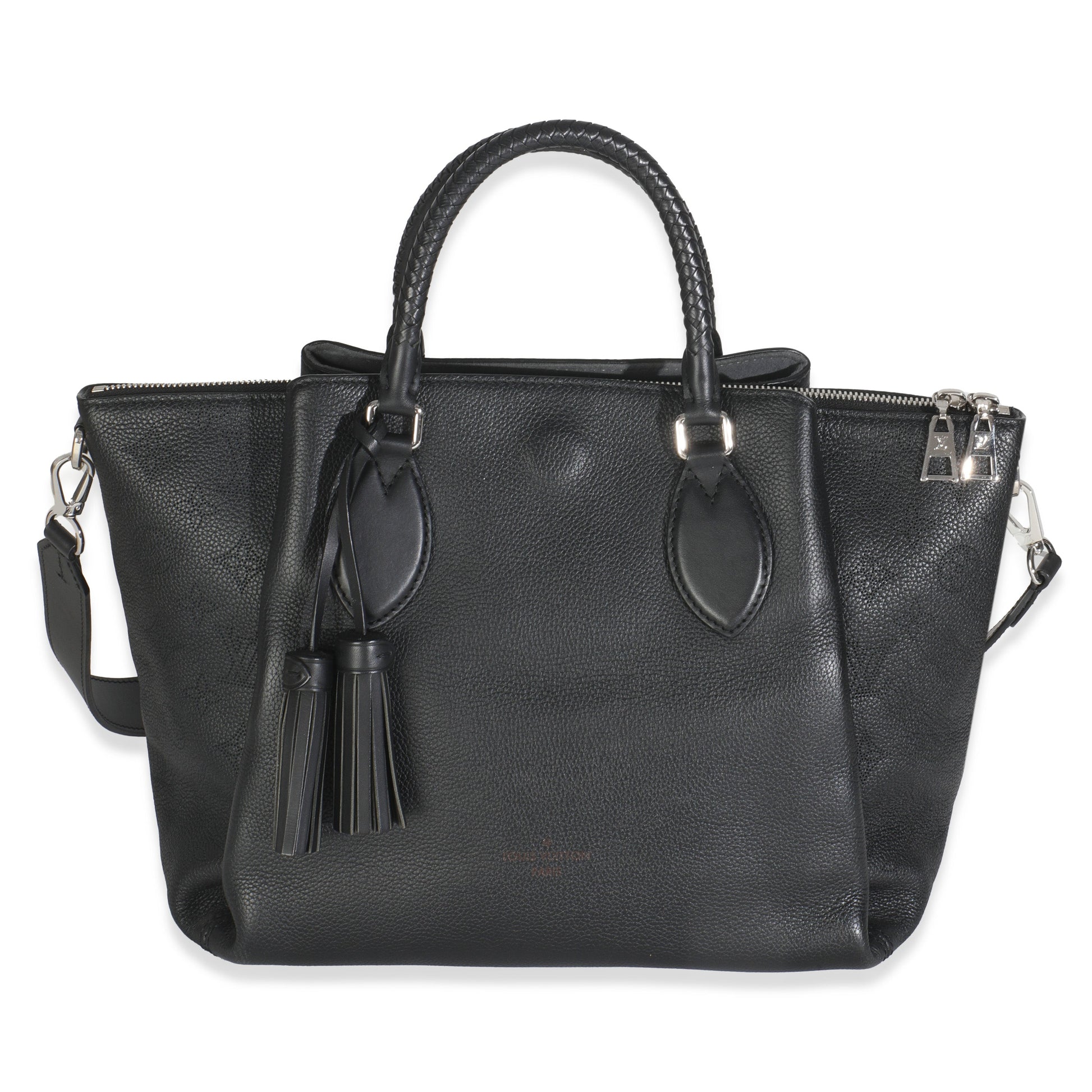 Louis Vuitton Black Monogram Mahina Haumea Bag