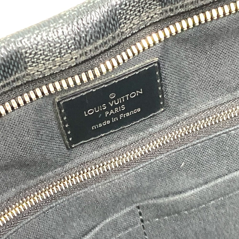 LOUIS VUITTON Business bag N41125 Damier Grafitto Canvas black Damier Grafitte Porto documan Voyage PDV mens