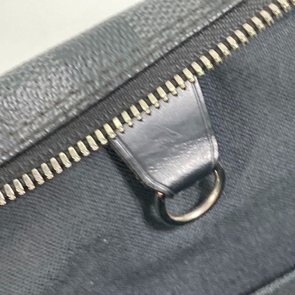 LOUIS VUITTON Business bag N41125 Damier Grafitto Canvas black Damier Grafitte Porto documan Voyage PDV mens
