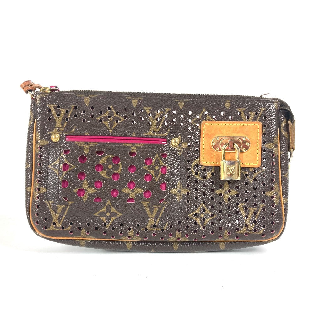 LOUIS VUITTON Shoulder Bag Monogram canvas pink Monogram Perfo Pochette Accessories Women