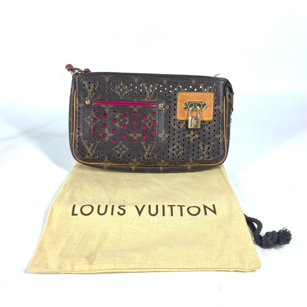 LOUIS VUITTON Shoulder Bag Monogram canvas pink Monogram Perfo Pochette Accessories Women