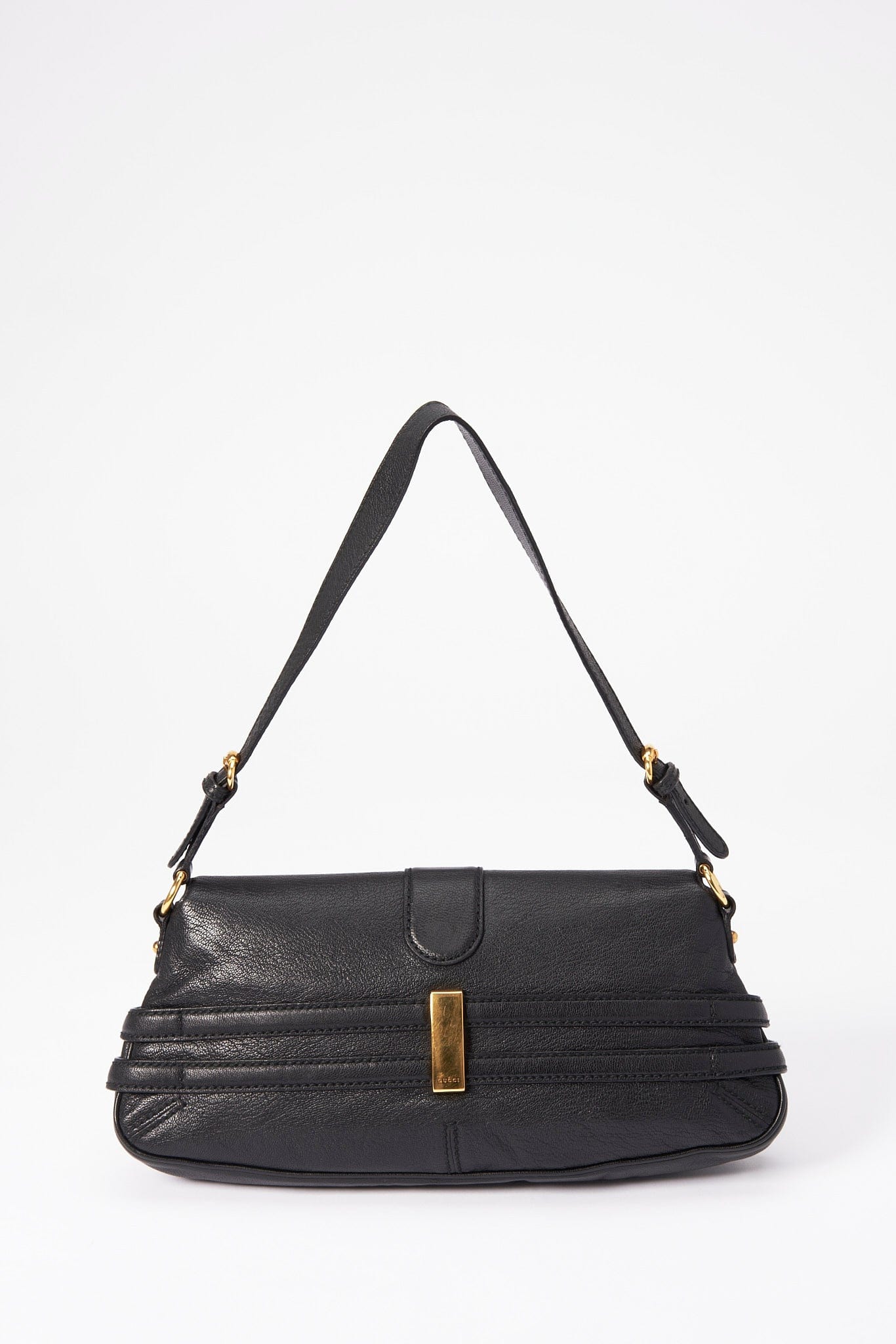 Gucci Leather Shoulder Bag Style 9