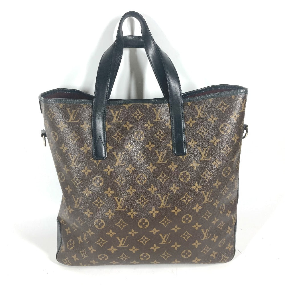 LOUIS VUITTON Tote Bag Monogram macacer canvas Brown Monogram macacer Davis mens