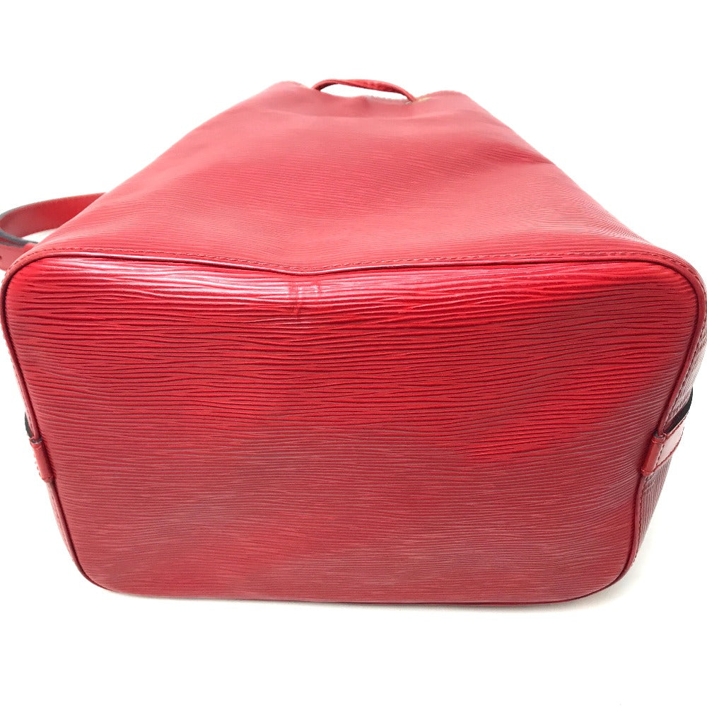 LOUIS VUITTON Shoulder Bag Epi Leather Red Epi Petit Noe Women