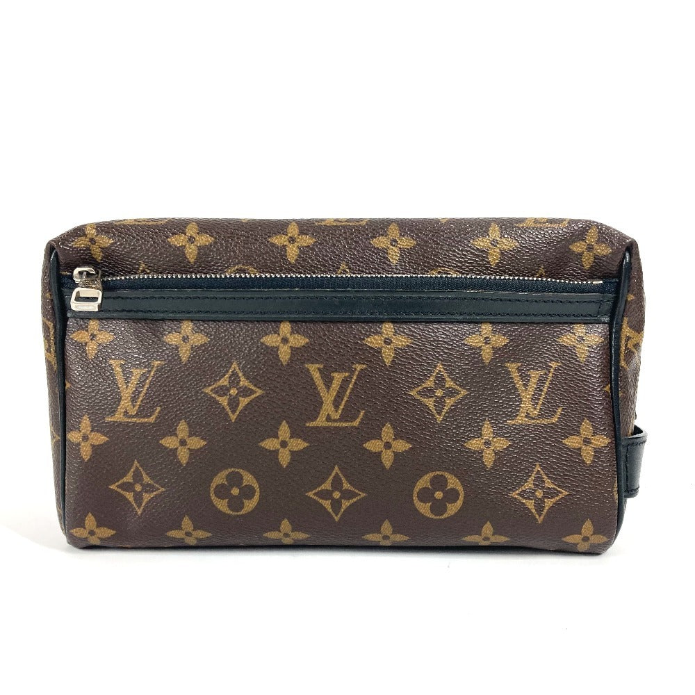 LOUIS VUITTON business bag Monogram macacer canvas Brown Monogram macacer truth toilette