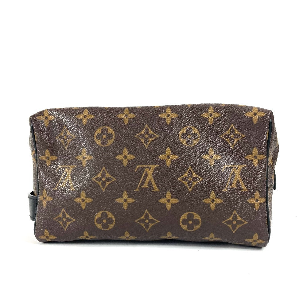  LOUIS VUITTON business bag Monogram macacer canvas Brown Monogram macacer truth toilette