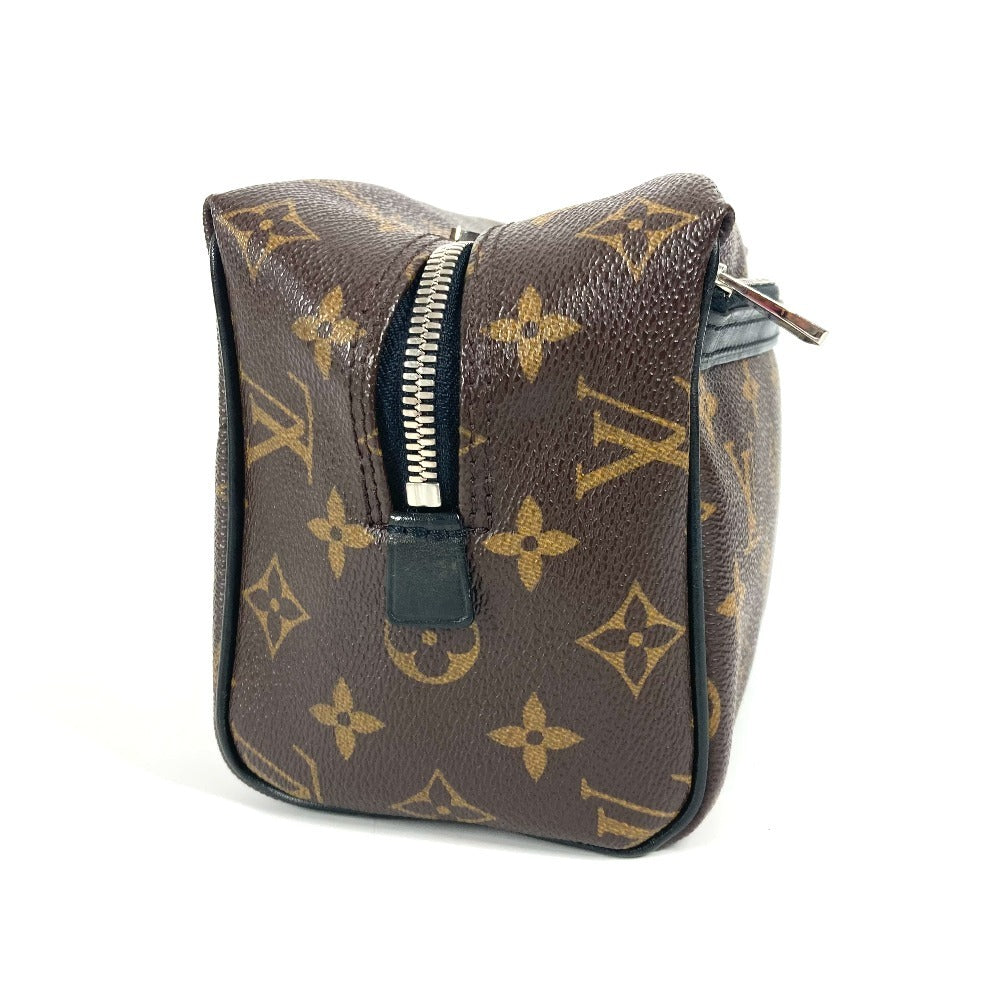  LOUIS VUITTON business bag Monogram macacer canvas Brown Monogram macacer truth toilette