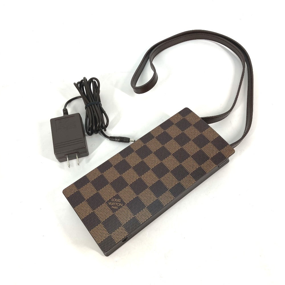 LOUIS VUITTON Other miscellaneous goods Plastic, PVC Brown CELUX VIP Customer Damier Backpack Clavier 25th Anniversary Staff Limited PC mens(Unisex)