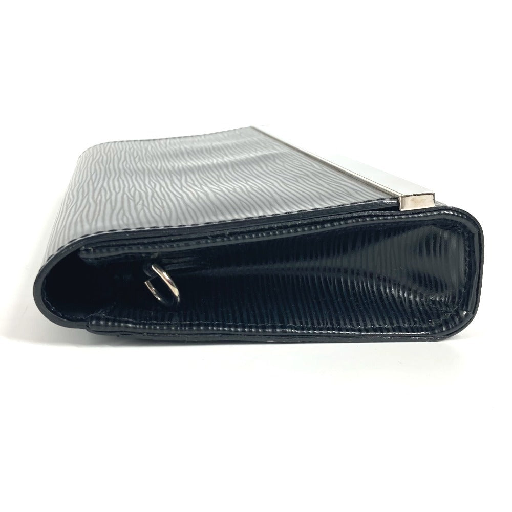 LOUIS VUITTON Shoulder Bag Epi Leather black Epi Pochette Sevigne Women