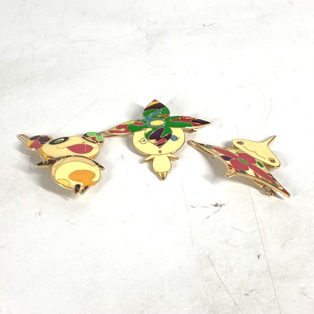 LOUIS VUITTON Valletta metal multicolor Takashi Murakami panda onion head flower hat man hairpin unisex(Unisex)