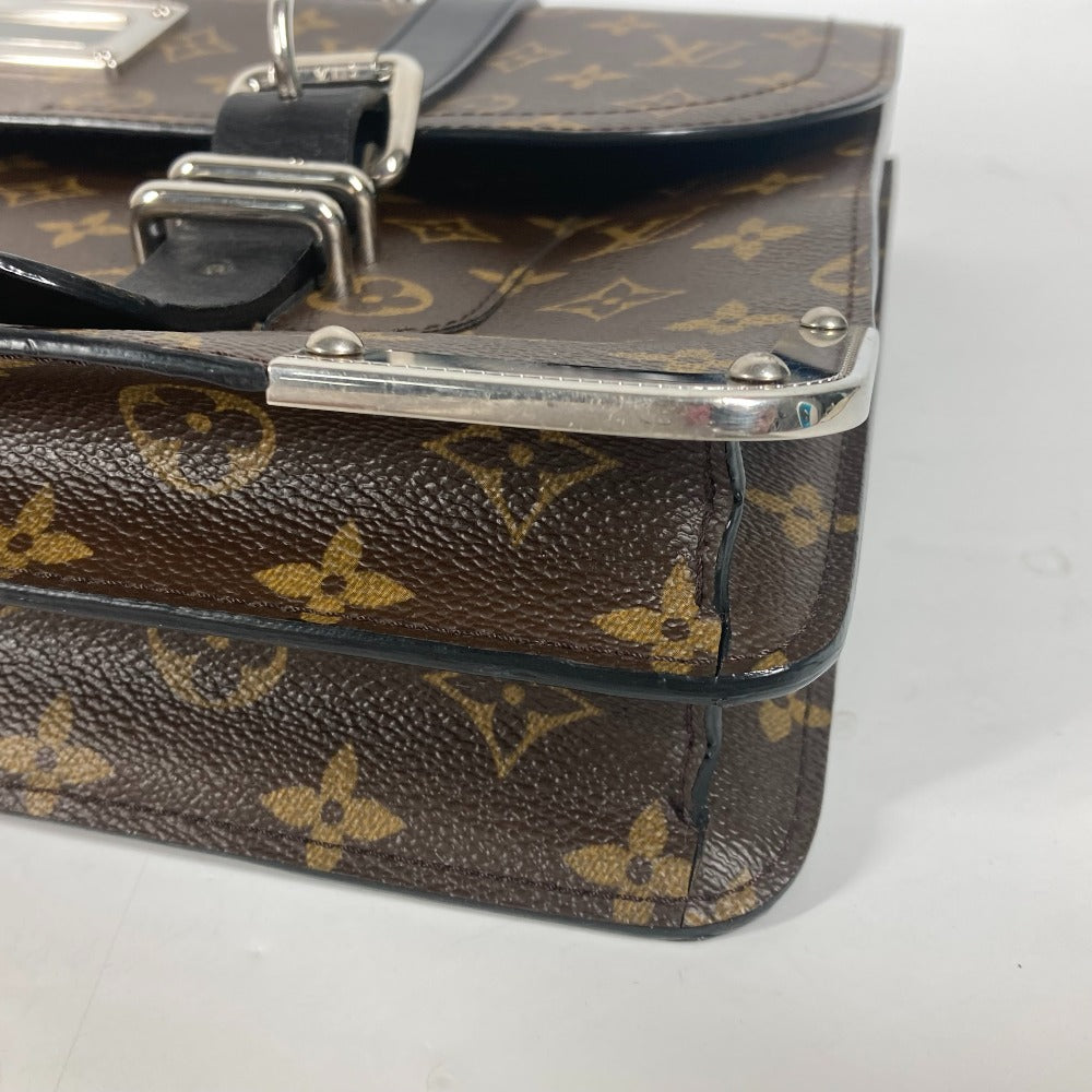 LOUIS VUITTON Business bag M92292 Monogram canvas Brown Monogram macacer Rally