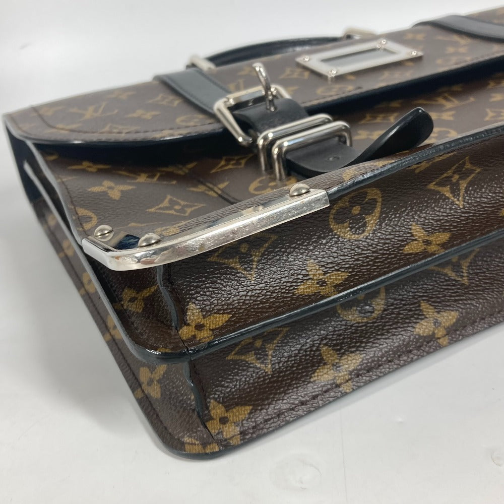 LOUIS VUITTON Business bag M92292 Monogram canvas Brown Monogram macacer Rally