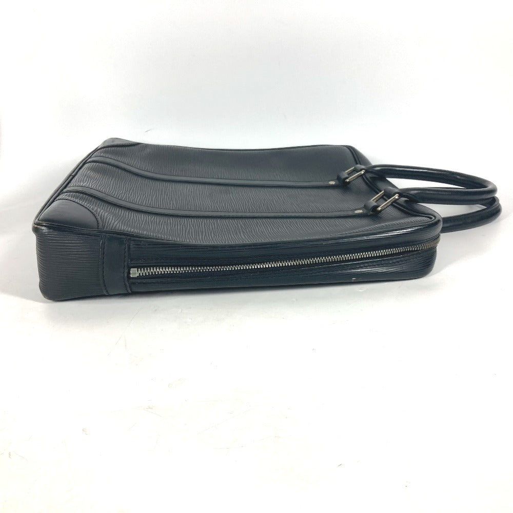 LOUIS VUITTON Tote Bag Epi Leather black Epi Vivienne MM mens