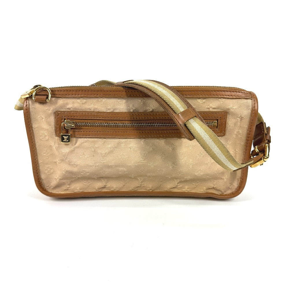 LOUIS VUITTON Shoulder Bag Monogram mini canvas beige Monogram mini Pochette Catrain