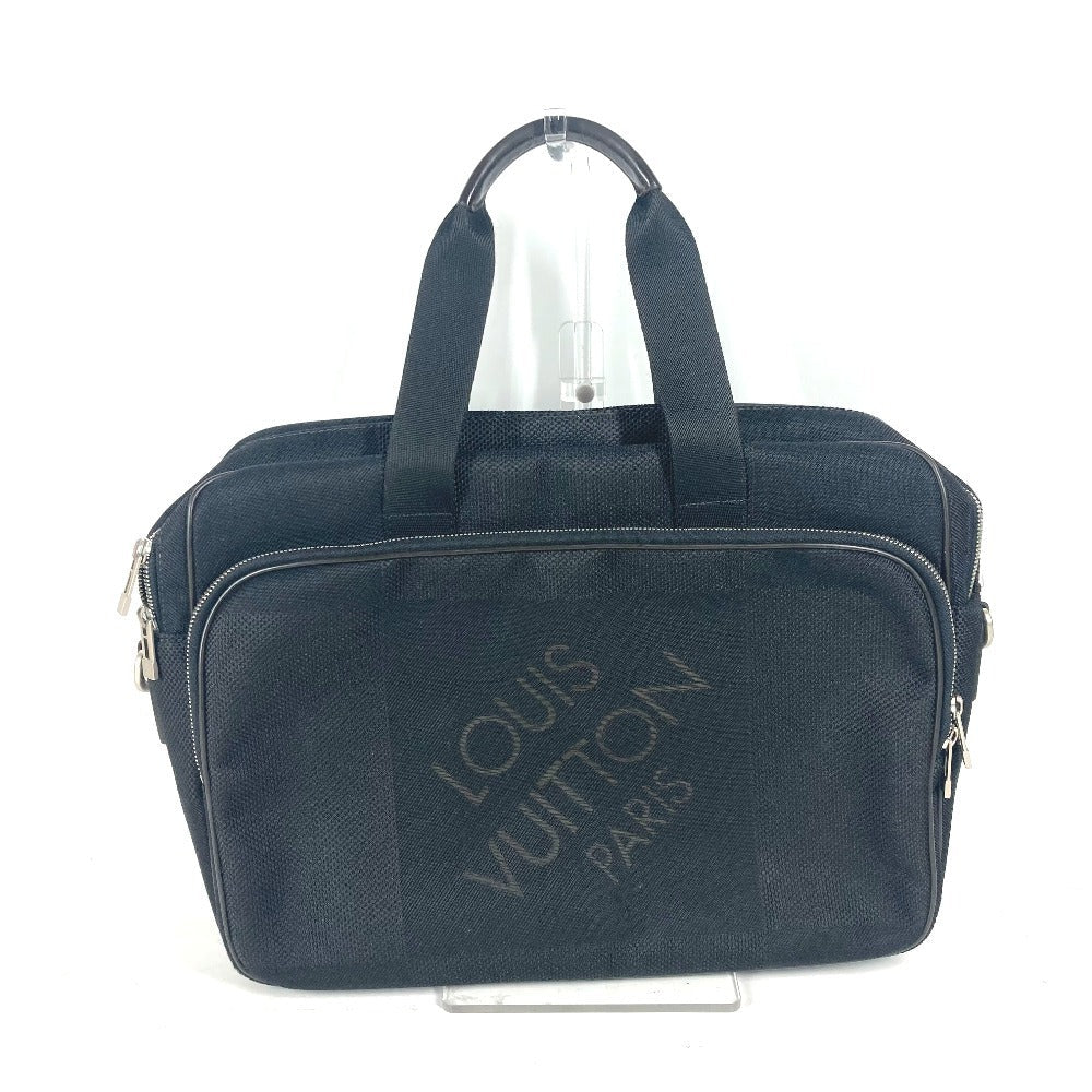 LOUIS VUITTON Business bag N58035 Damier Jean Canvas black Damier Jean Associate GM mens