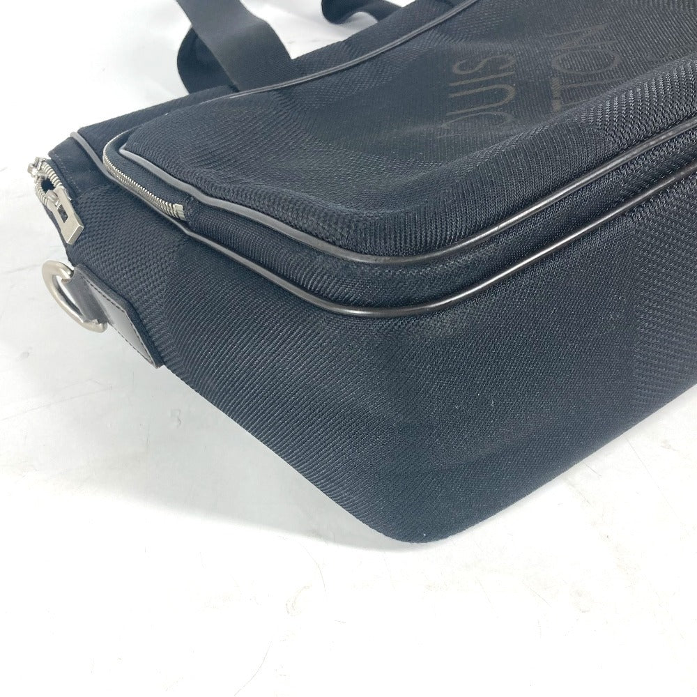 LOUIS VUITTON Business bag N58035 Damier Jean Canvas black Damier Jean Associate GM mens