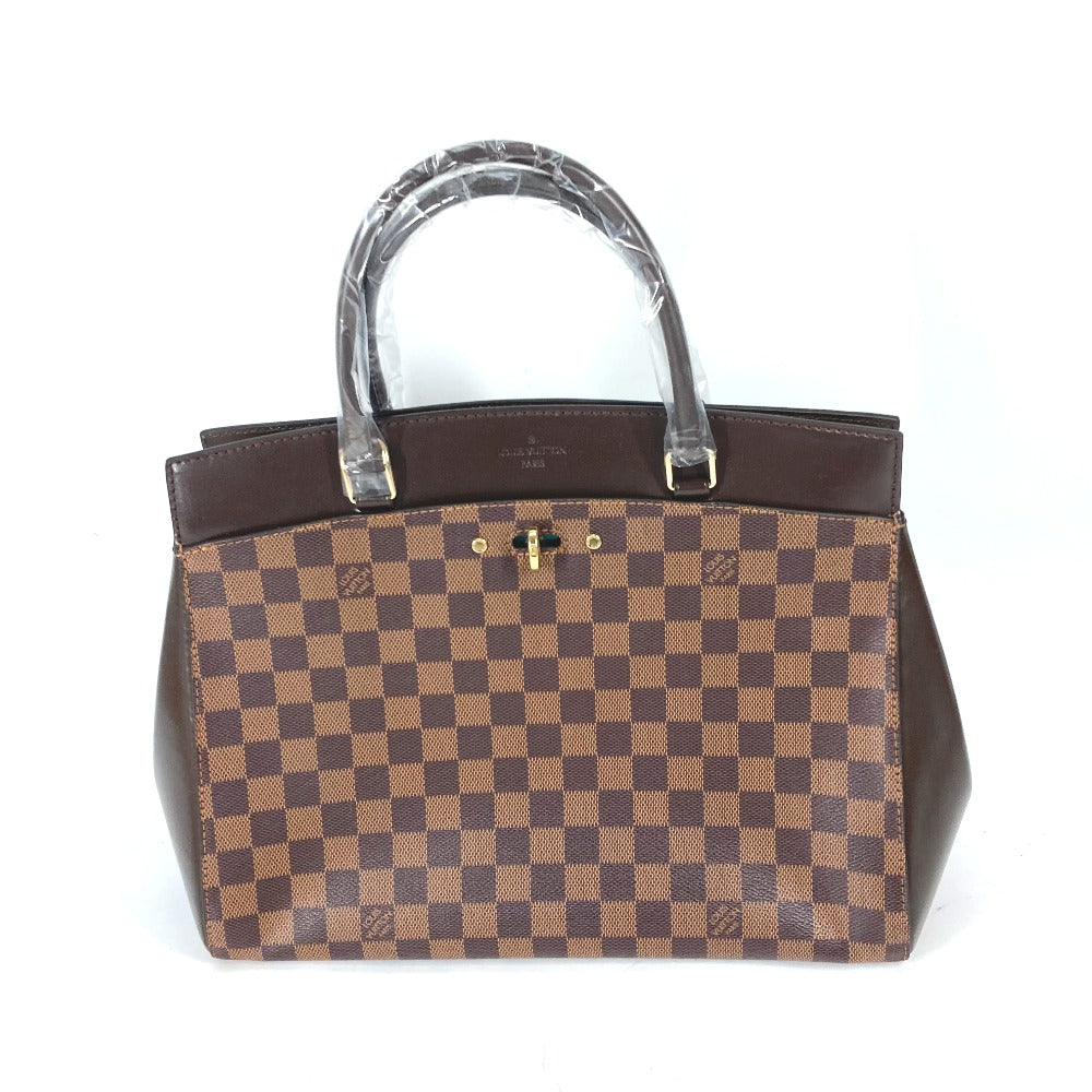 LOUIS VUITTON Handbag Damier canvas Brown Damier Rivoli MM Women