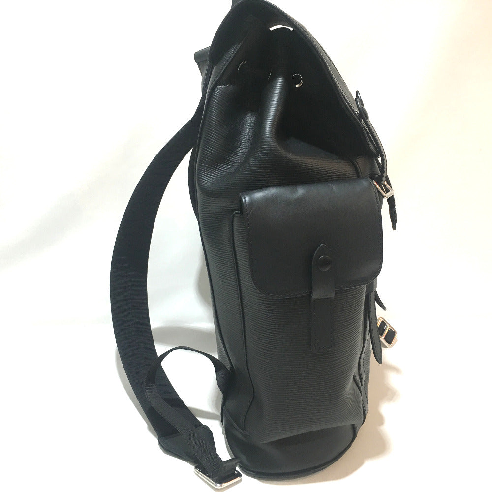 LOUIS VUITTON Backpack Epi Leather black Epi Christopher PM backpack