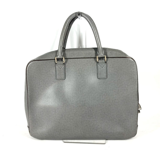 LOUIS VUITTON Business bag Taiga Leather gray Taiga Neo Igor