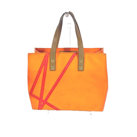 LOUIS VUITTON Tote Bag Monogram Vernis Orange Monogram Vernis Fluo Lead PM