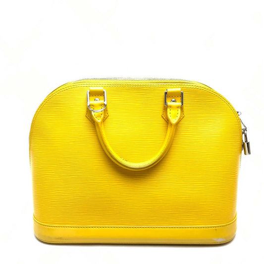 LOUIS VUITTON Handbag M40619 Epi Leather yellow Epi Alma PM