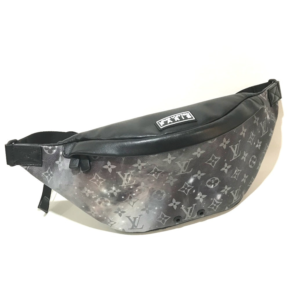LOUIS VUITTON Sling bag Ｍ44444 Monogram Galaxy Canvas Silverx black Monogram Galaxy Discovery Bum Bag