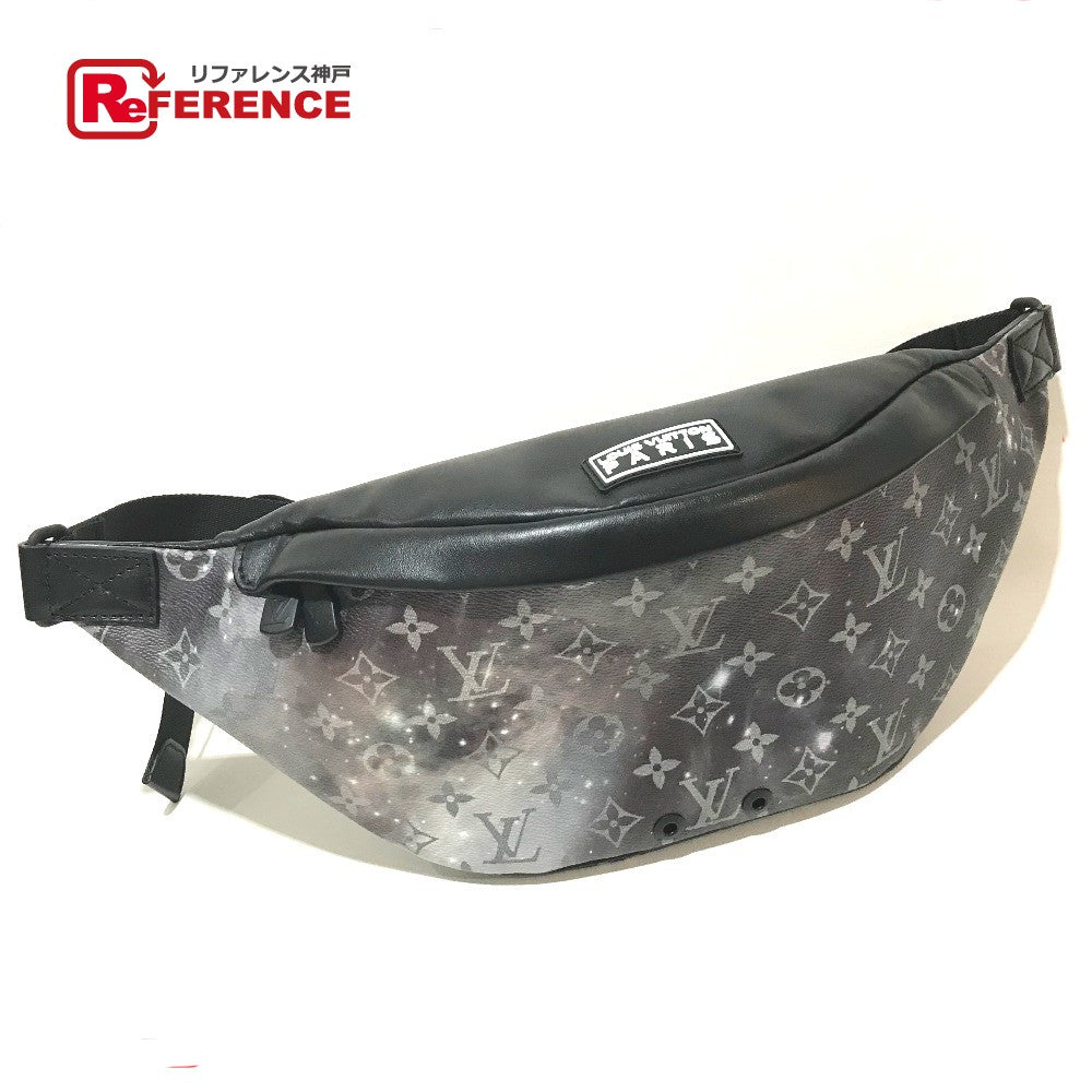 LOUIS VUITTON Sling bag Ｍ44444 Monogram Galaxy Canvas Silverx black Monogram Galaxy Discovery Bum Bag