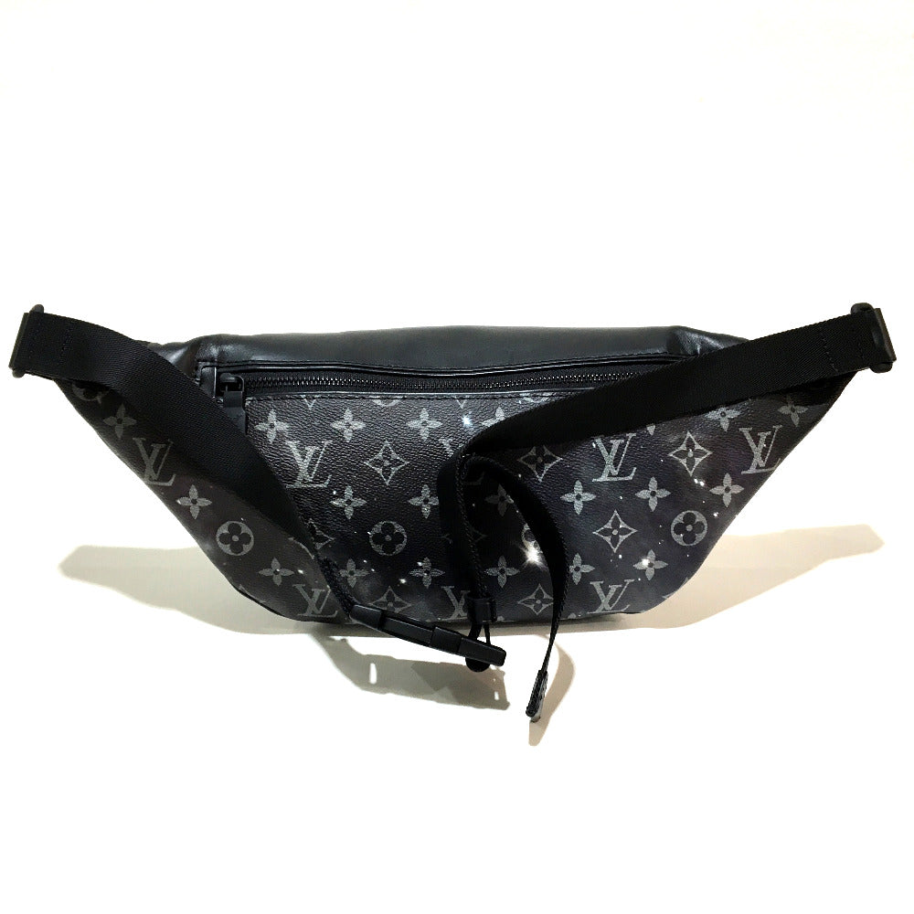LOUIS VUITTON Sling bag Ｍ44444 Monogram Galaxy Canvas, Leather Silverx black Monogram Galaxy Discovery Bum Bag
