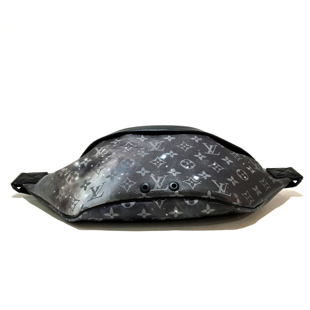 LOUIS VUITTON Sling bag Ｍ44444 Monogram Galaxy Canvas, Leather Silverx black Monogram Galaxy Discovery Bum Bag