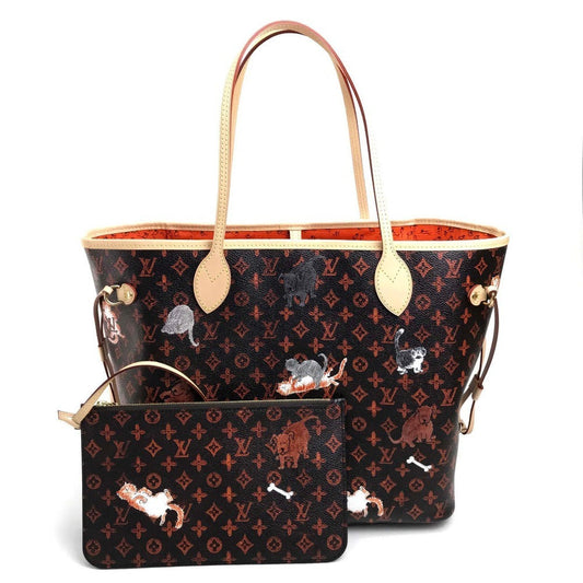 LOUIS VUITTON Tote Bag Monogram canvas Brown Monogram Neverfull MM