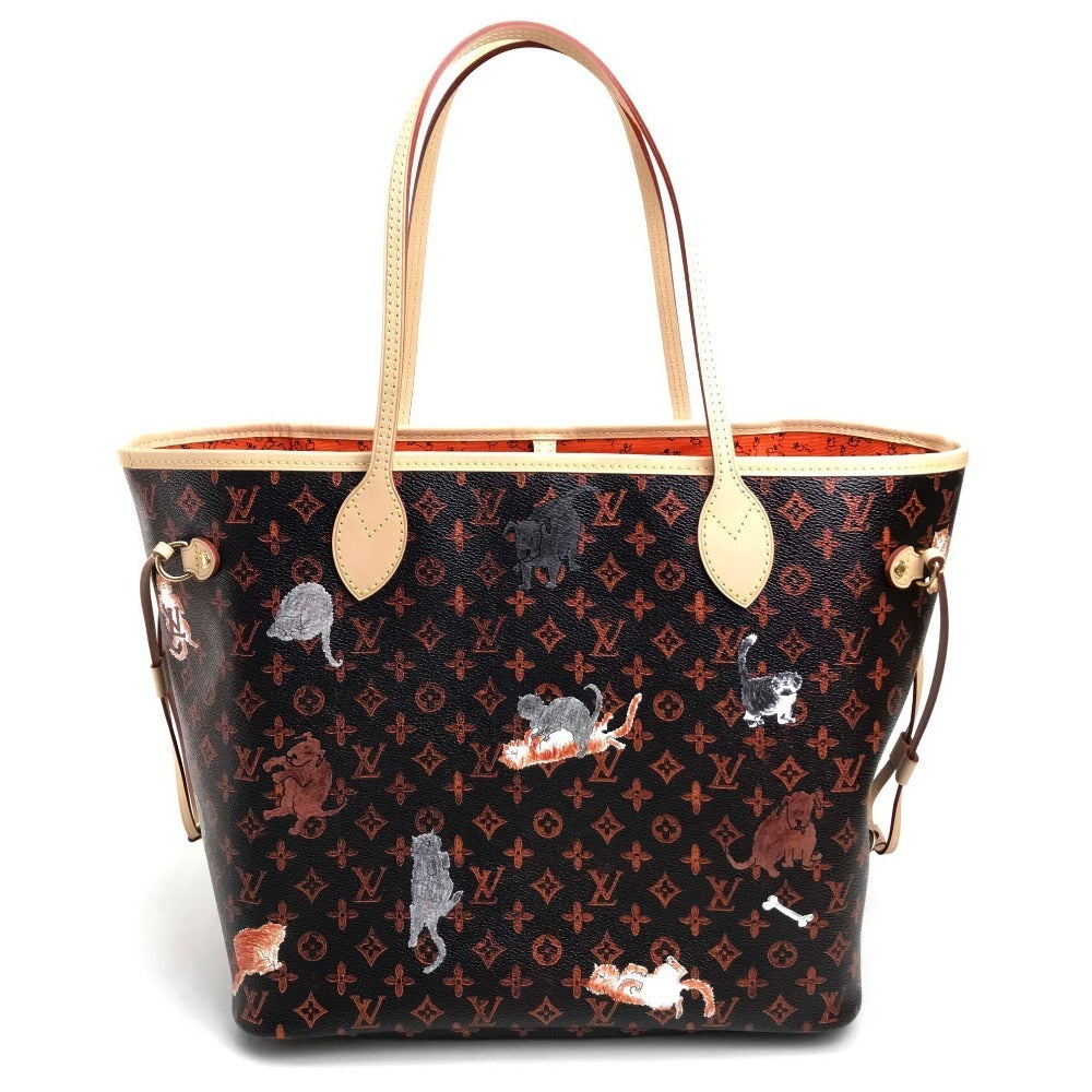 LOUIS VUITTON Tote Bag Monogram canvas Brown Monogram Neverfull MM