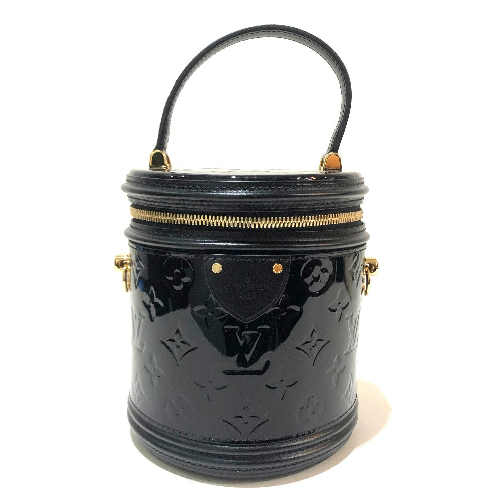 LOUIS VUITTON Handbag Monogram Vernis black Monogram Vernis Cannes PM