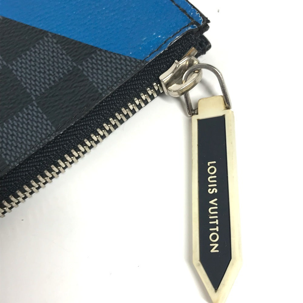 LOUIS VUITTON Clutch bag Damier Grafitto Canvas black America's Cup Damier Graphite Pochette Jules GM
