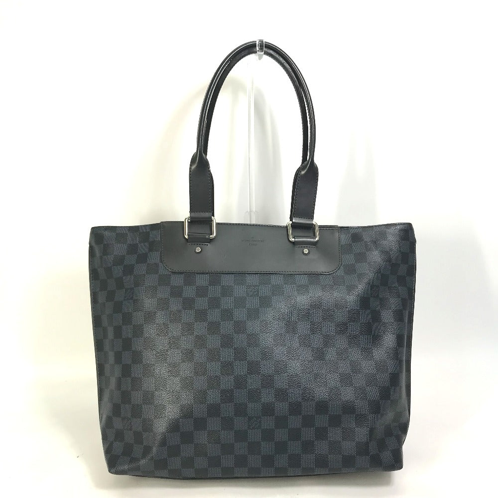 LOUIS VUITTON Tote Bag Damier Cobalt Canvas Navy Damier Cobalt Cabavayage mens