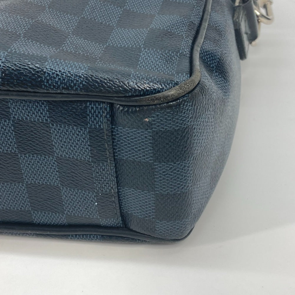LOUIS VUITTON Business bag m41347 Damier Cobalt Canvas black Damier Cobalt Porto Documan Business PDB mens