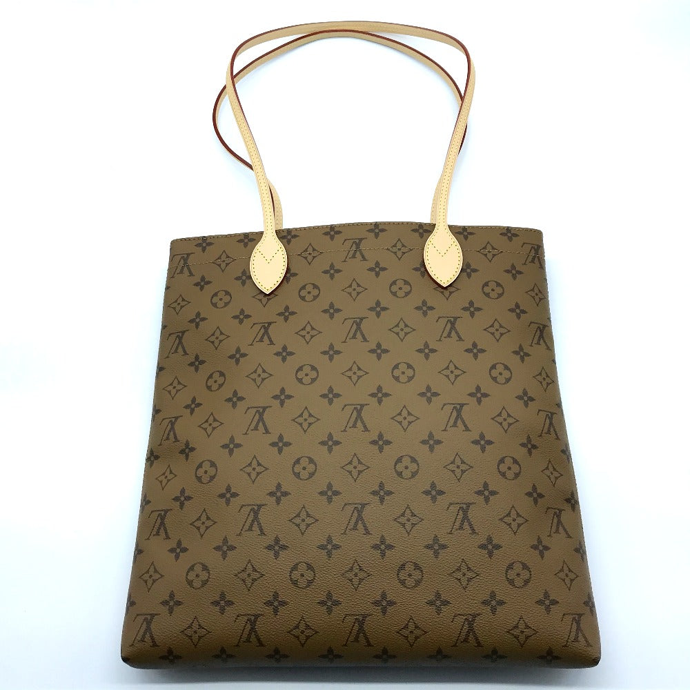 LOUIS VUITTON Tote Bag Monogram reverse canvas Brown type Monogram Reverse Video Print Carry it