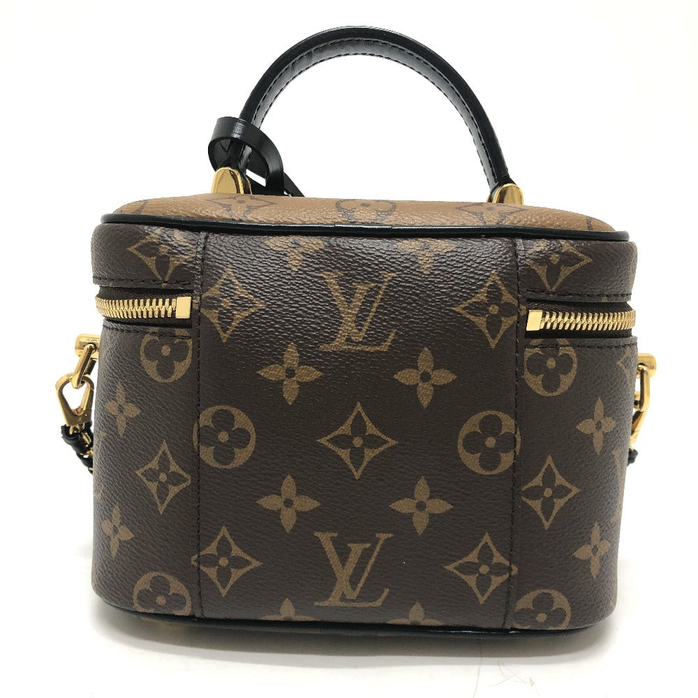 LOUIS VUITTON Handbag Monogram reverse canvas Brown Vanity NV PM