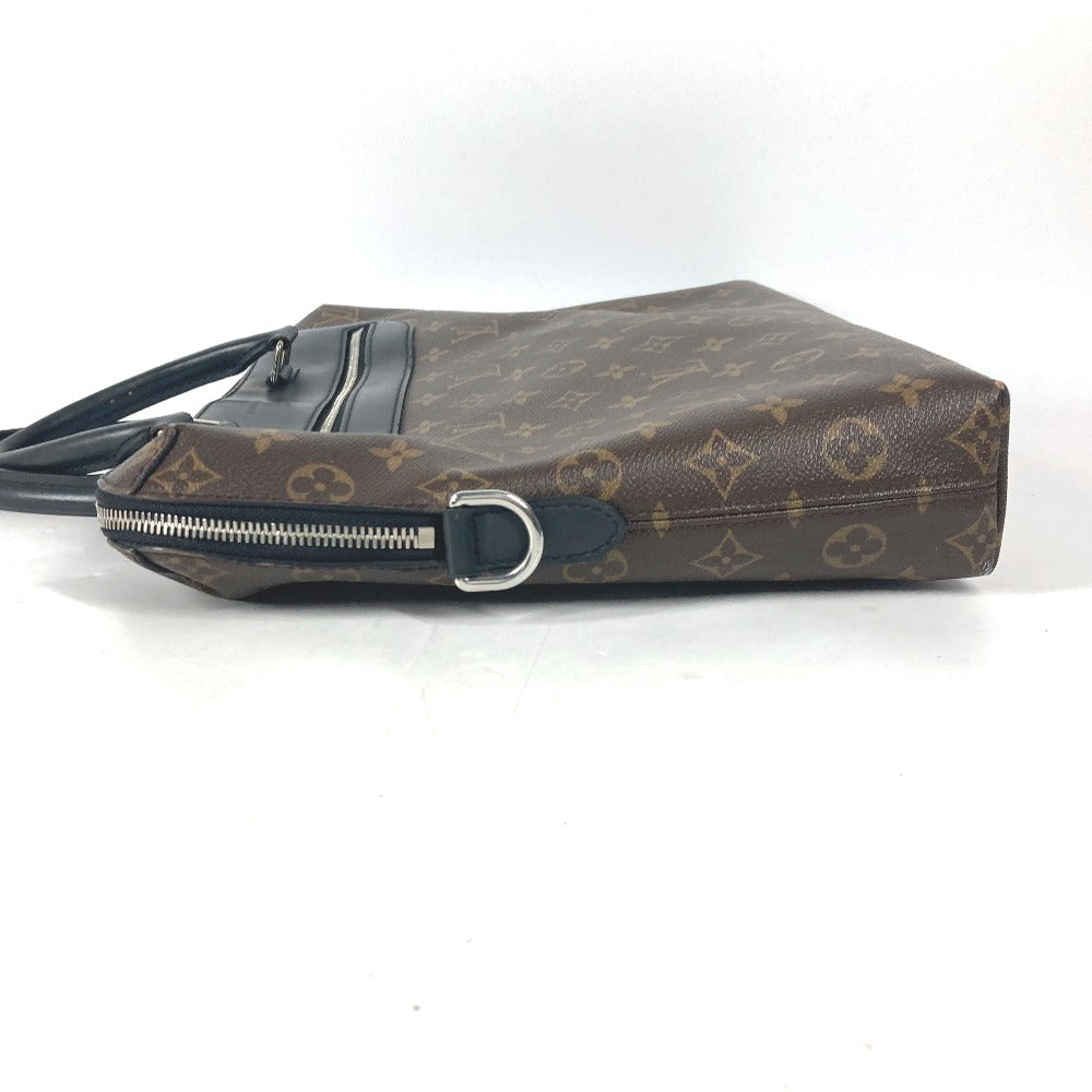 LOUIS VUITTON Business bag Monogram macacer canvas Brown Monogram macacer Porto Documan Jule PDJ