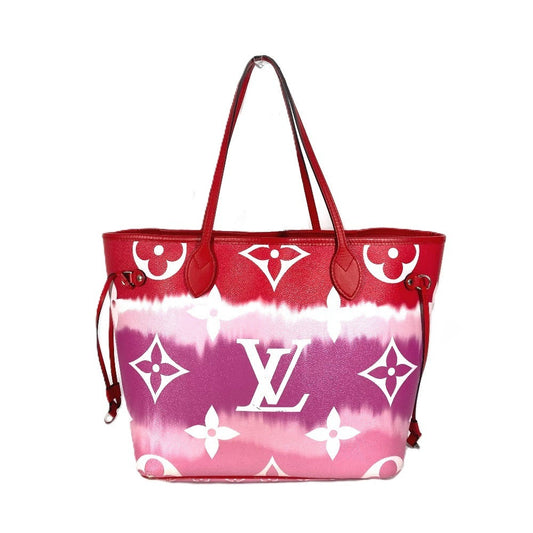 LOUIS VUITTON Tote Bag Monogram canvas Red Monogram Escal Neverfull MM Women