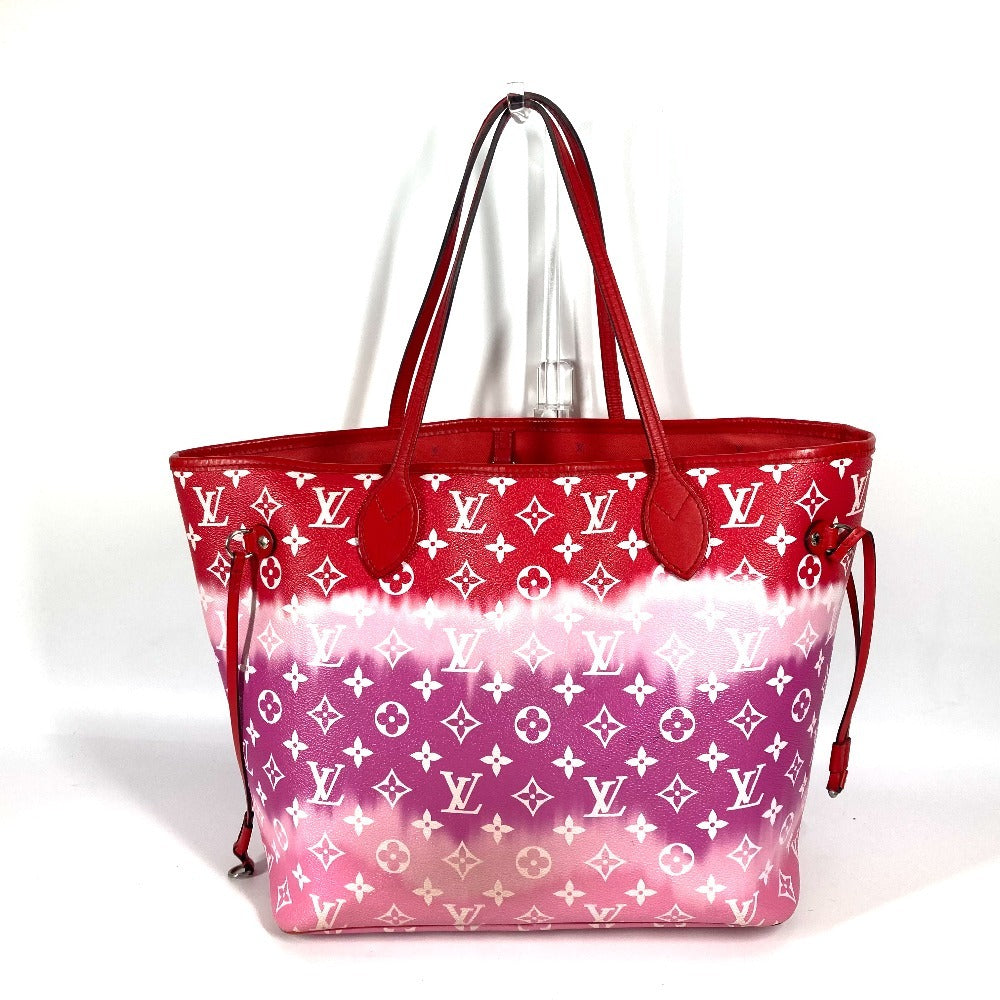 LOUIS VUITTON Tote Bag Monogram canvas Red Monogram Escal Neverfull MM Women