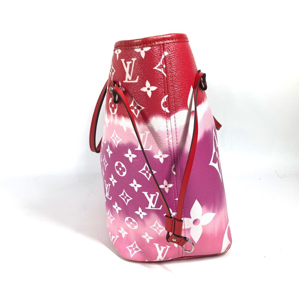 LOUIS VUITTON Tote Bag Monogram canvas Red Monogram Escal Neverfull MM Women