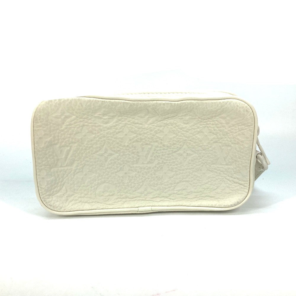 LOUIS VUITTON Clutch bag Monogram Ann Platt Leather white Monogram Ann Platt Pochette Volga Women