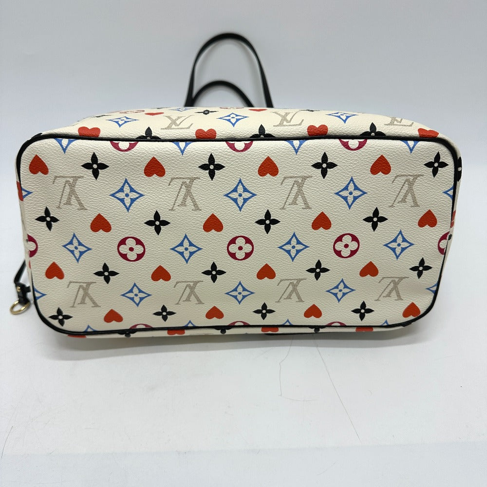 LOUIS VUITTON Tote Bag canvas multicolor Game on monogram Neverfull MM