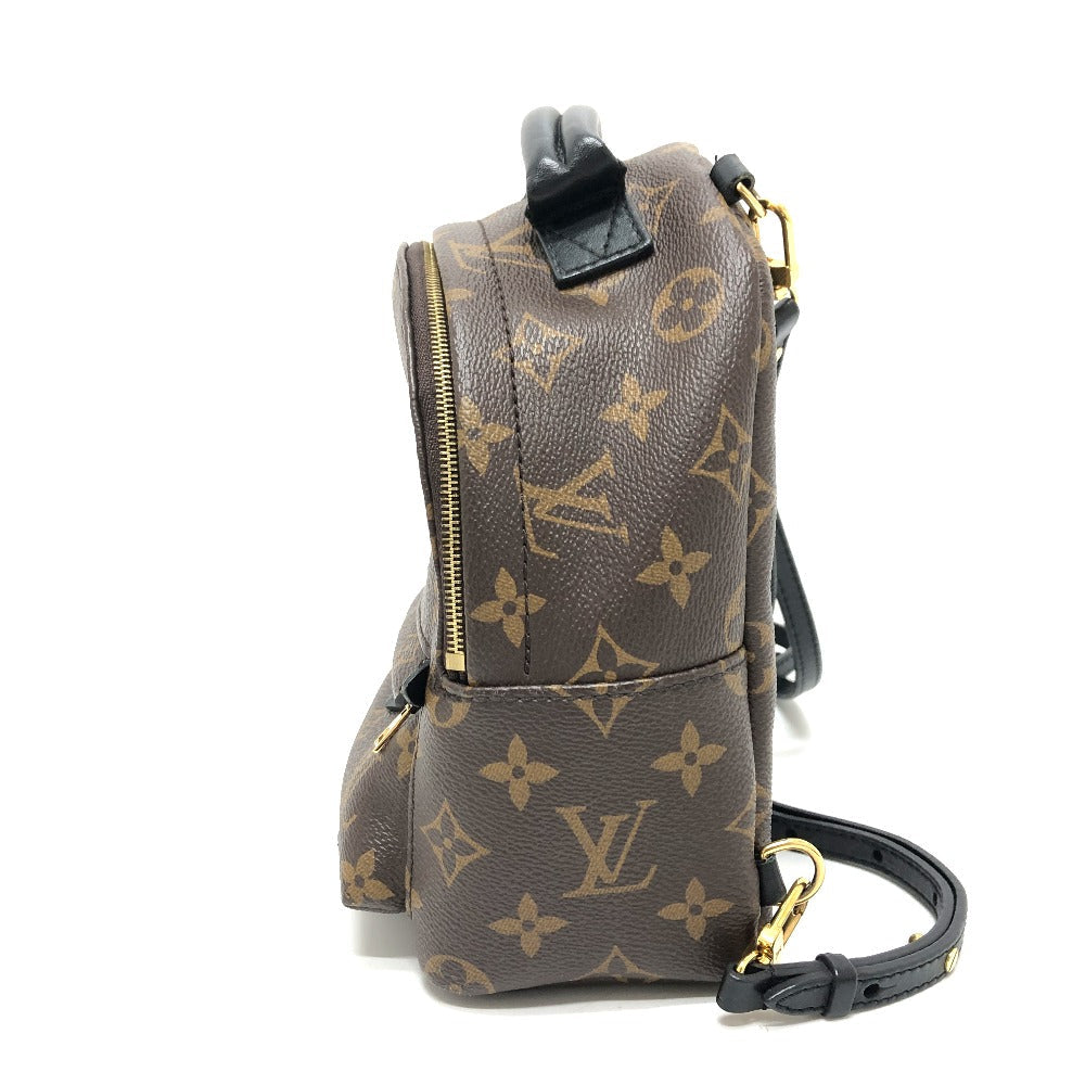 LOUIS VUITTON Backpack Monogram canvas Brown Palm Springs MINI Women